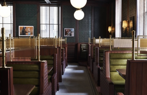 Nomad London side bar'